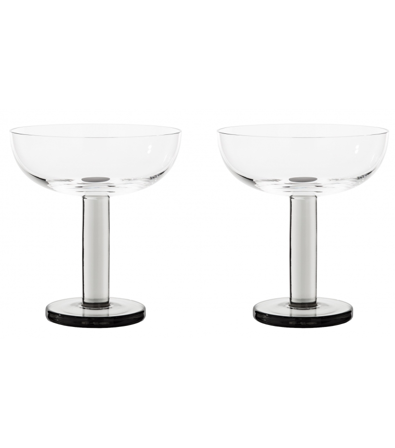 Puck Coupe Tom Dixon Set di Bicchieri