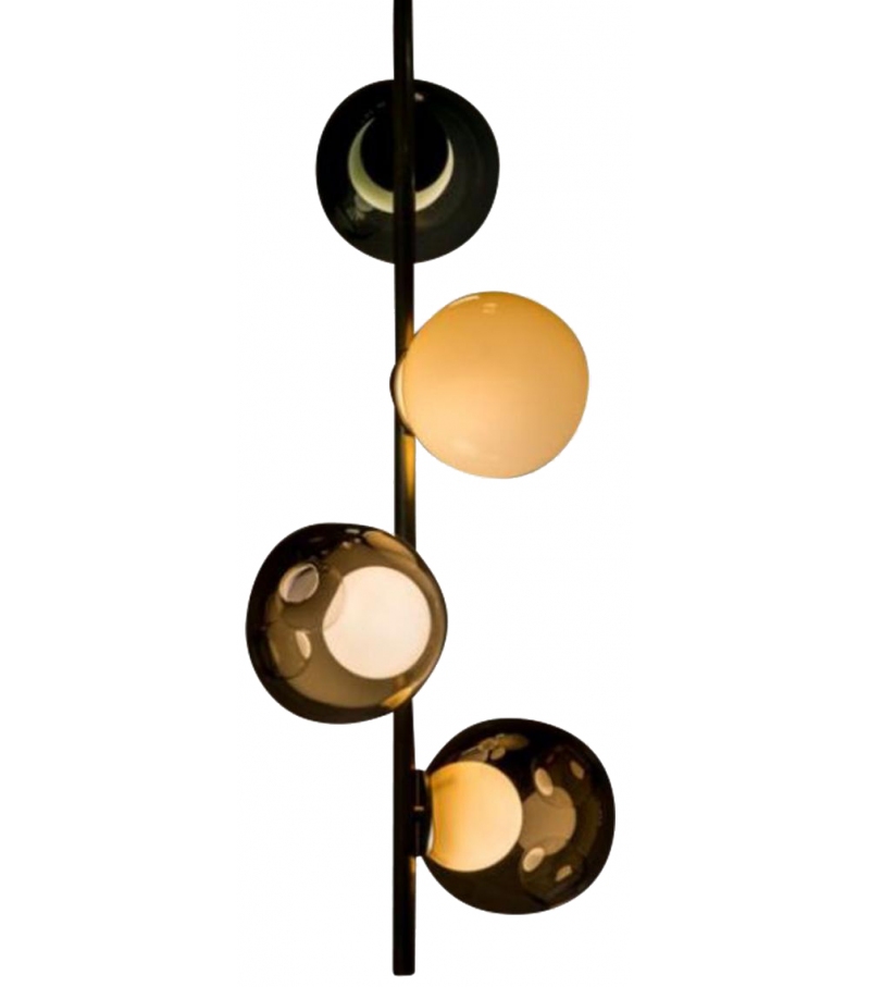 28 Stem Bocci Lámpara de Techo