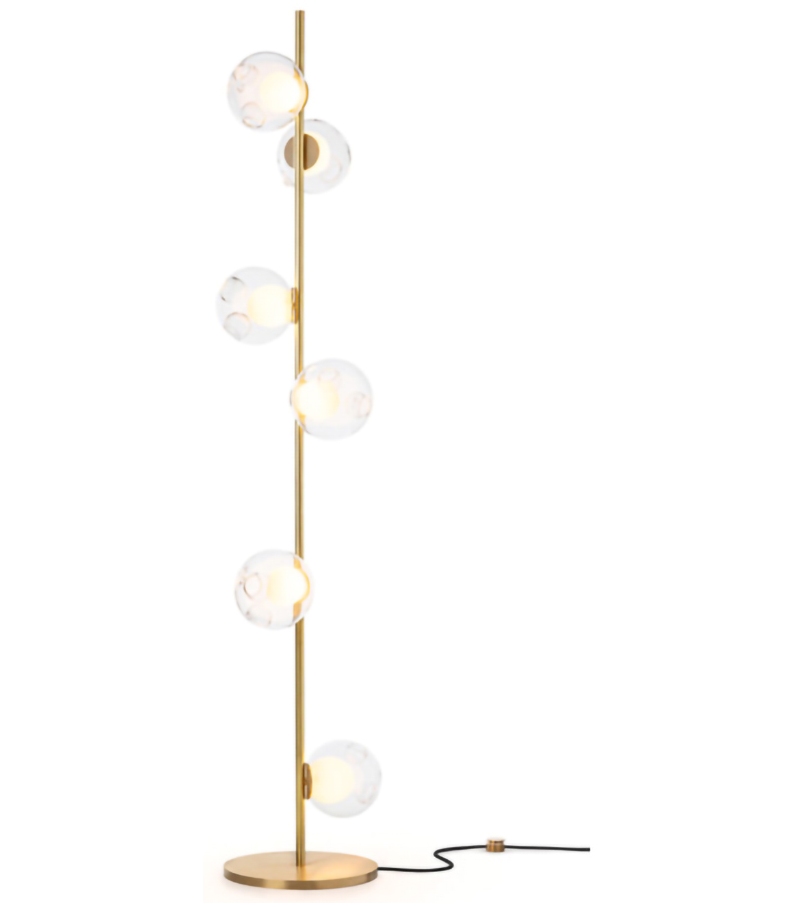28 Stem Bocci Floor Lamp