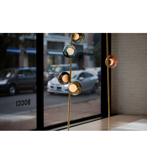 28 Stem Bocci Floor Lamp