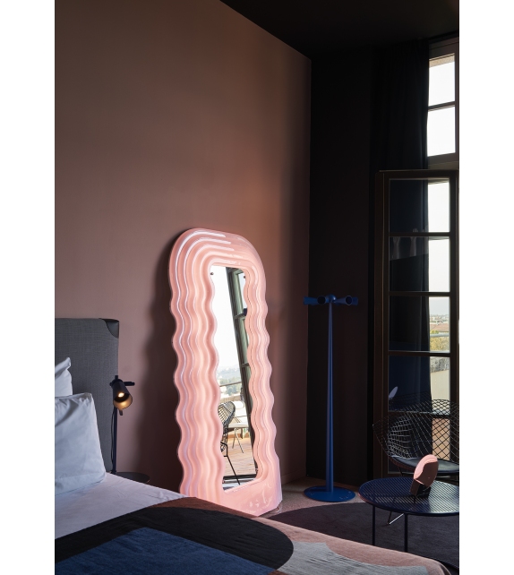 Ultrafragola Poltronova Miroir / Lampe