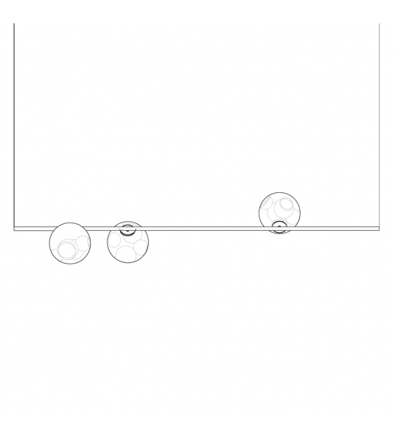 38 Stem Bocci Plafonnier