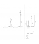 57 Stem Bocci Floor Lamp