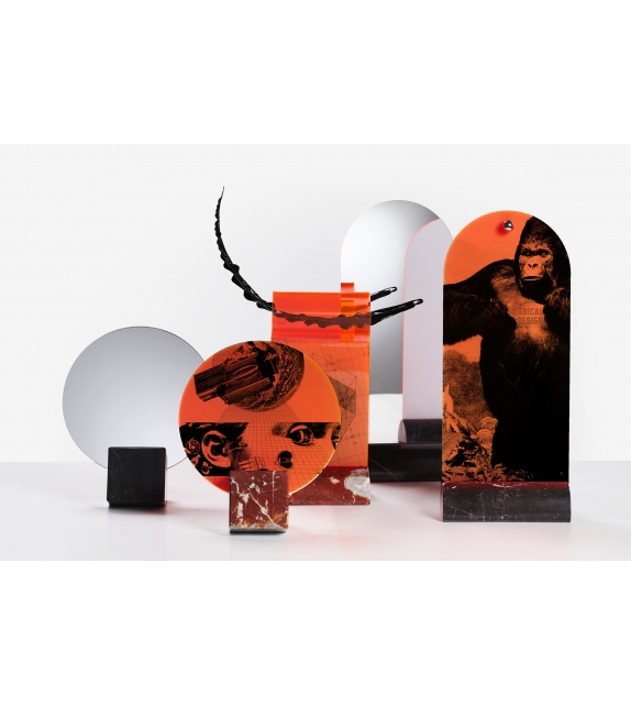 Vanitas Poltronova Spiegel / Fotohalter