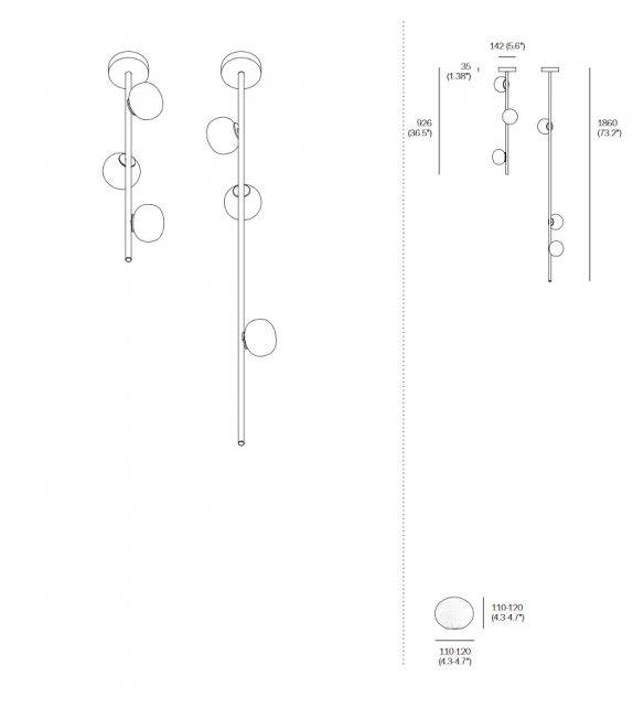 73 Stem Bocci da Soffitto