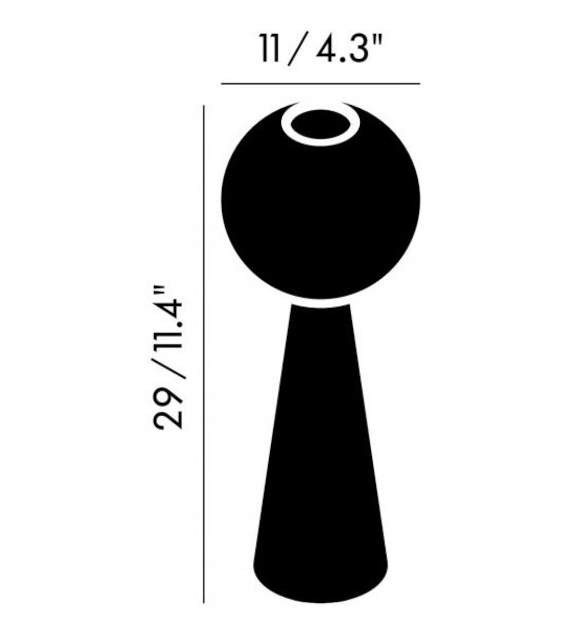 Vase Tank Stem Tom Dixon