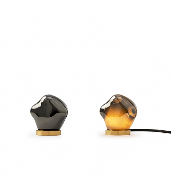 57t Dark Mirrored Bocci Lampada da Tavolo