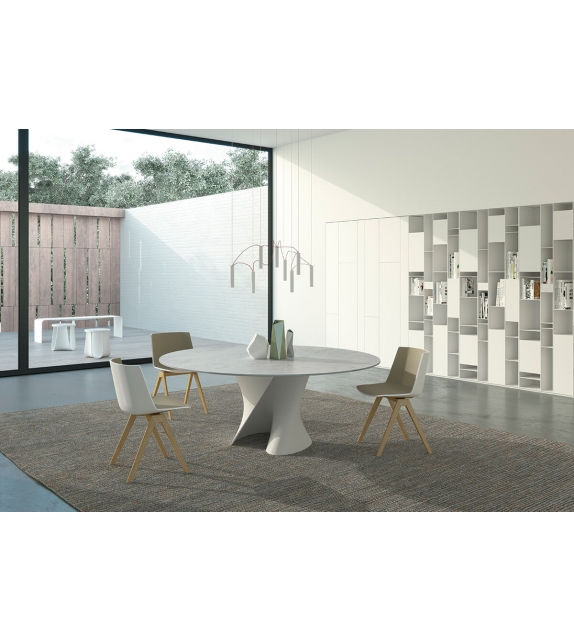 S Table White MDF Italia Tisch