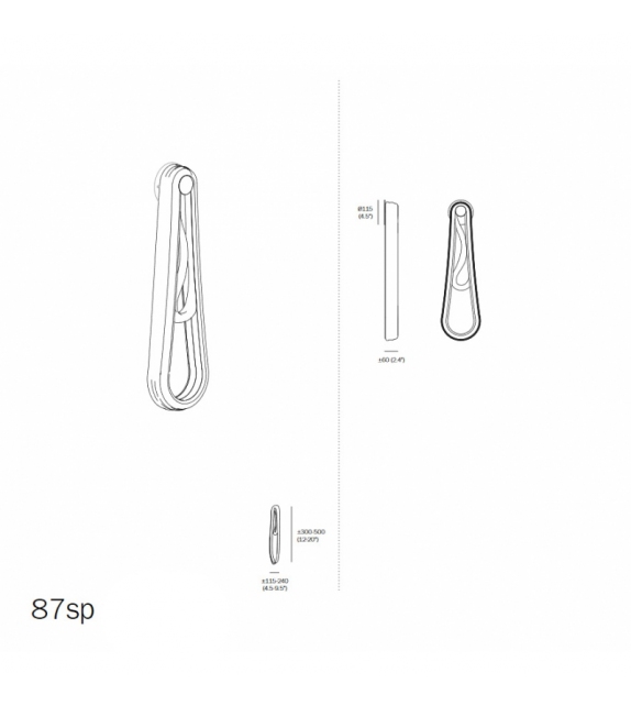 87 Bocci Lámpara de Pared