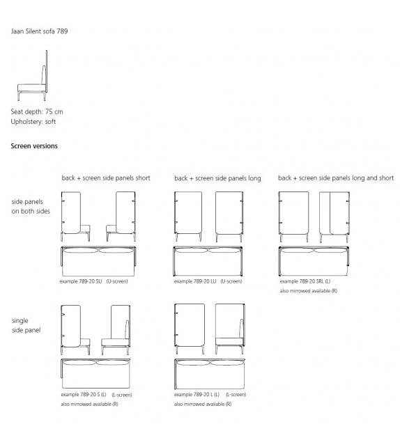 Sofà Walter Knoll Jaan Silent