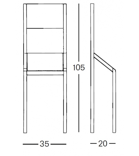 5000 Singer Zanotta Stuhl