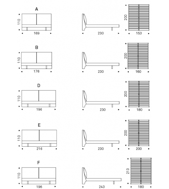 Lukas Cattelan Italia Letto