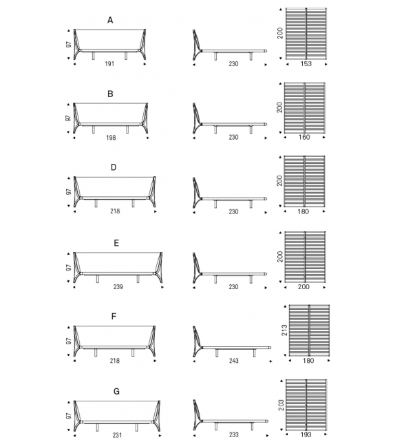 Nelson Cattelan Italia Bett
