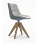 Flow Chair Rovere MDF Italia Sedia Imbottita