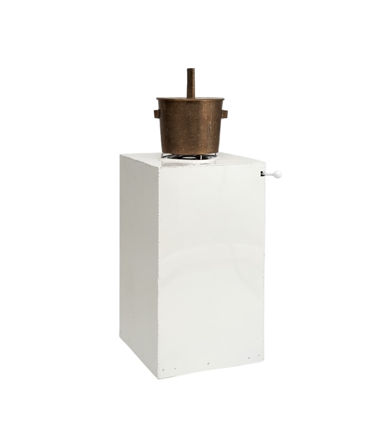 Caldare Memphis Milano Pentola Con Basamento