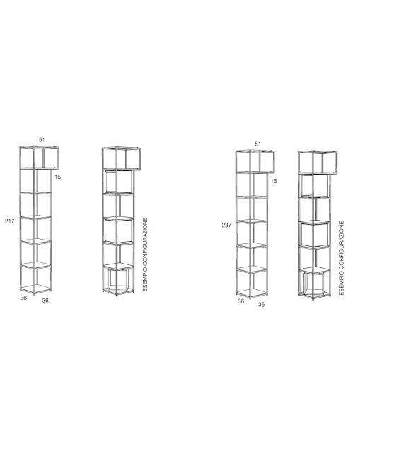 Essenza di Formosa Minotti Italia Column Container