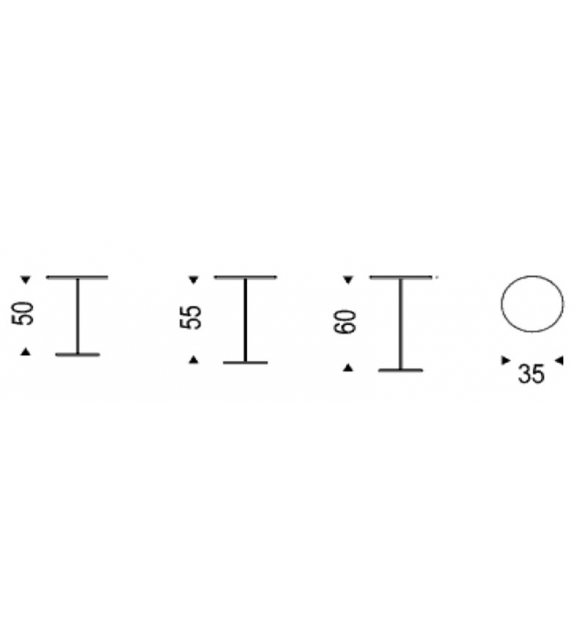 Gliss Cattelan Italia Mesa Auxiliar