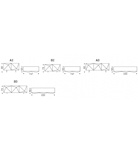 Kayak Cattelan Italia Madia
