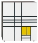 Homage to Mondrian 1 Cappellini Mueble Contenedor