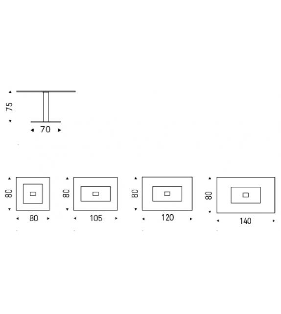 Elvis Table Cattelan Italia