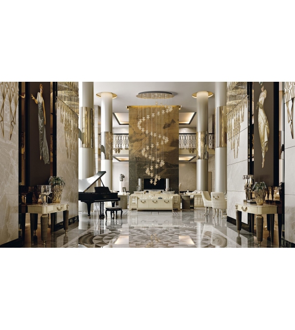 Spinn Barovier & Toso Ceiling Lamp