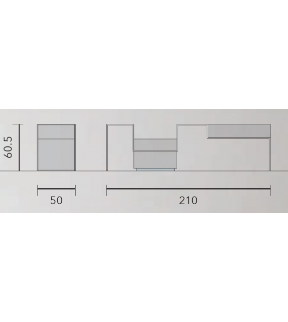Zefir Memphis Milano Console