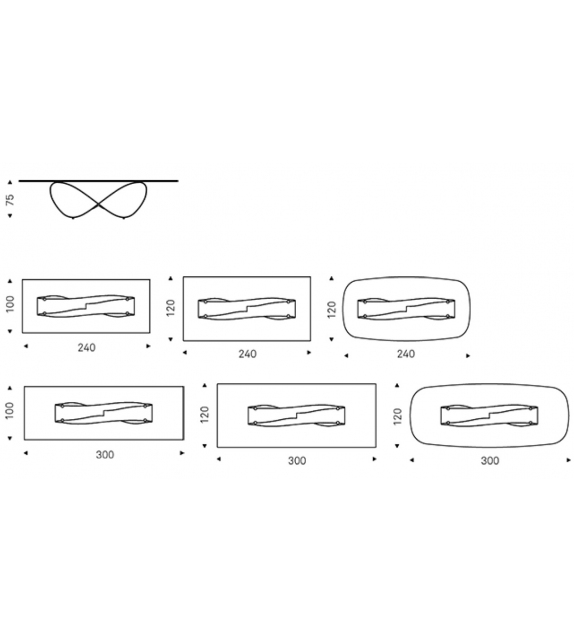 Butterfly Cattelan Italia Mesa