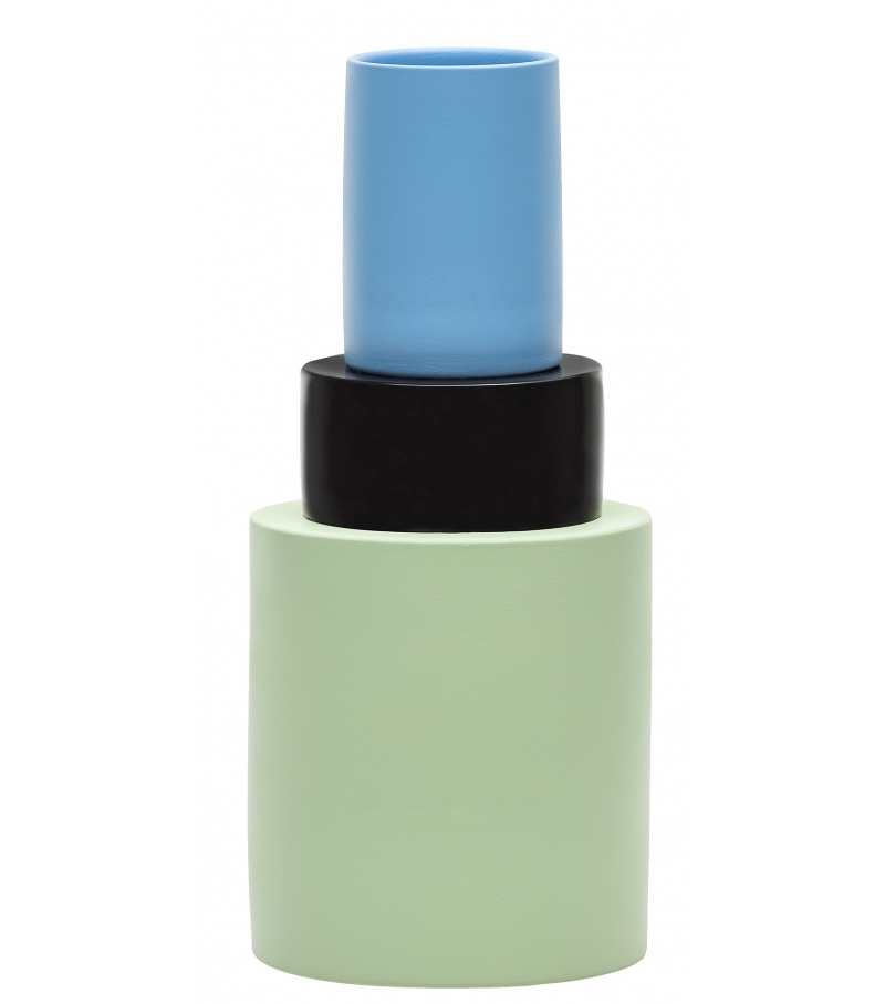 Ebano Memphis Milano Vase