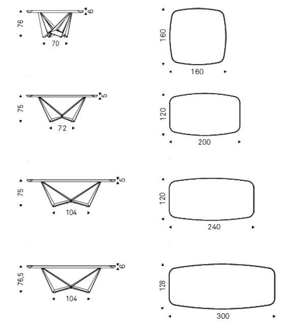 Skorpio Keramik Premium Table Cattelan Italia