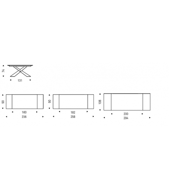 Tyron Crystalart Drive Cattelan Italia Tisch