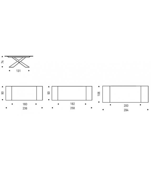 Tyron Keramik Drive Cattelan Italia Mesa