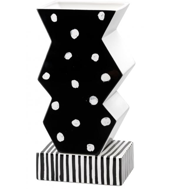Zig Zag Memphis Milano Jarrón