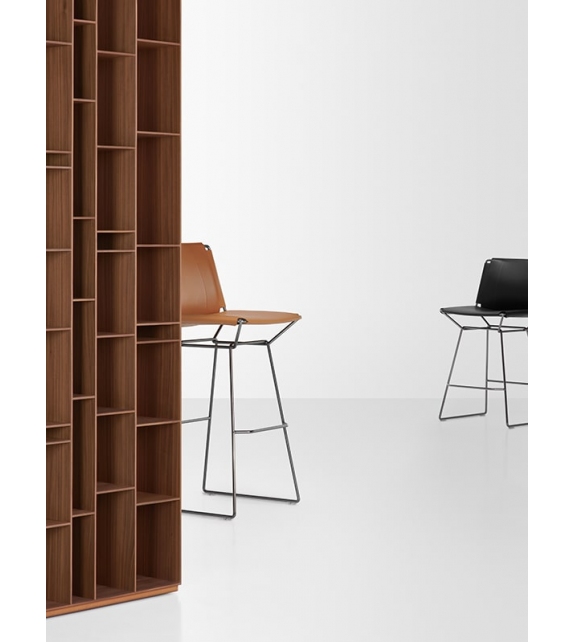 Neil Leather Stool MDF Italia Tabouret