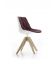 Flow Slim Color Poltroncina Imbottita con 4 Gambe VN MDF Italia