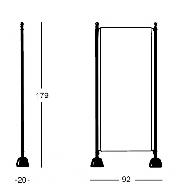 527 Servento Zanotta Paravento