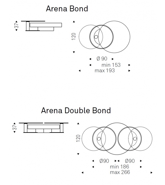 Arena Bond Cattelan Italia Tavolino