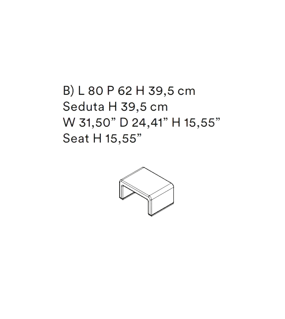 Labanca Tacchini Pouf