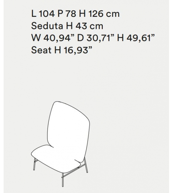 Kelly H Tacchini Armchair