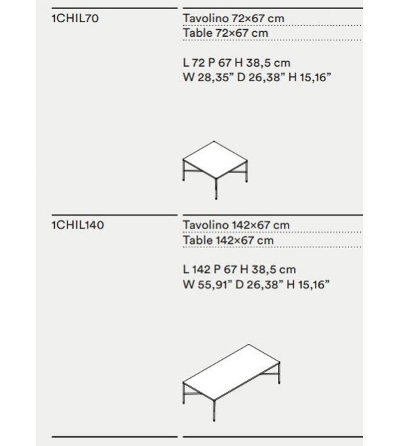 Chill-Out Tacchini Table
