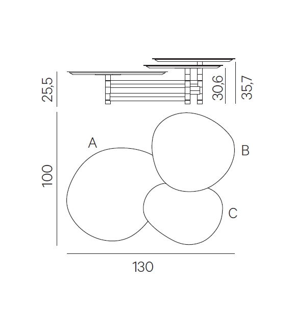 Galaxy Henge Table Basse
