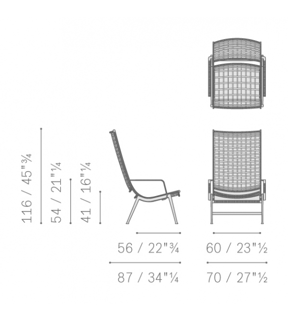 Solaria Poltrona Frau Fauteuil