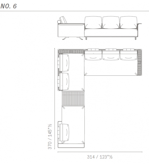 Solaria Poltrona Frau Canapé Modulable