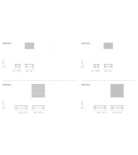 Solaria Poltrona Frau Couchtisch