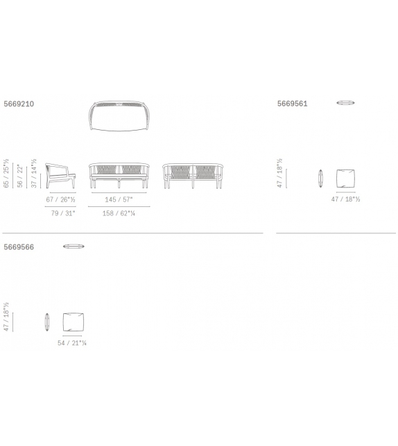 The Secret Garden Poltrona Frau Sofa
