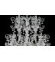 Barovier&Toso Chandelier Rosati