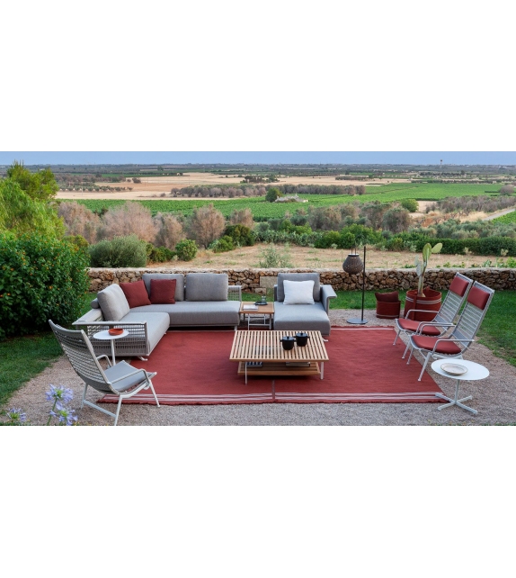 Bob Outdoor Poltrona Frau Tavolino