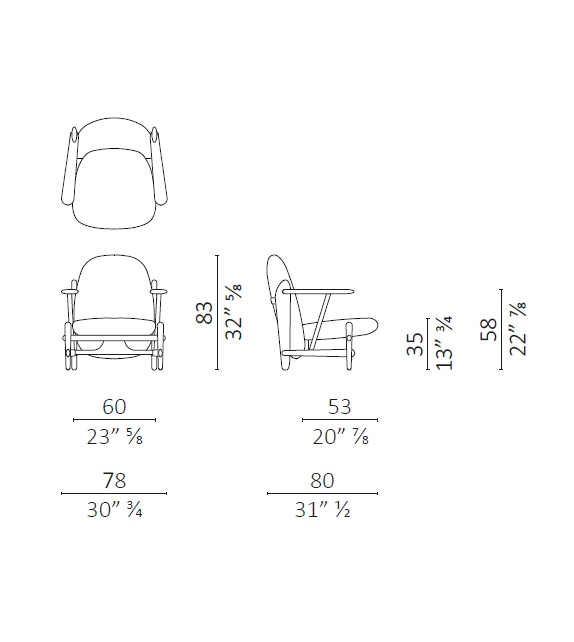 T-Bone Ceccotti Armchair