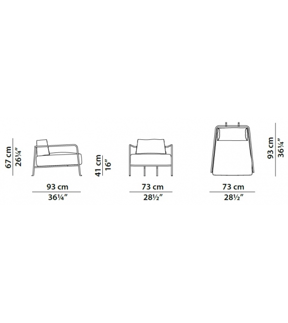 Bruxelles Baxter Fauteuil