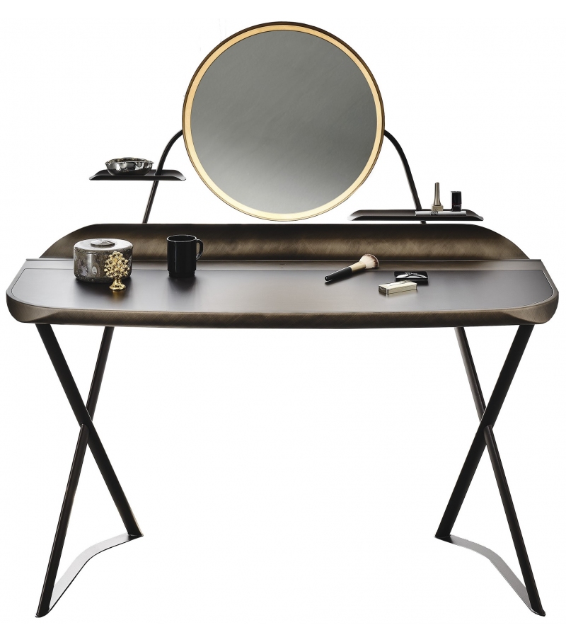 Cocoon Trousse Leather Cattelan Italia Dressing Desk