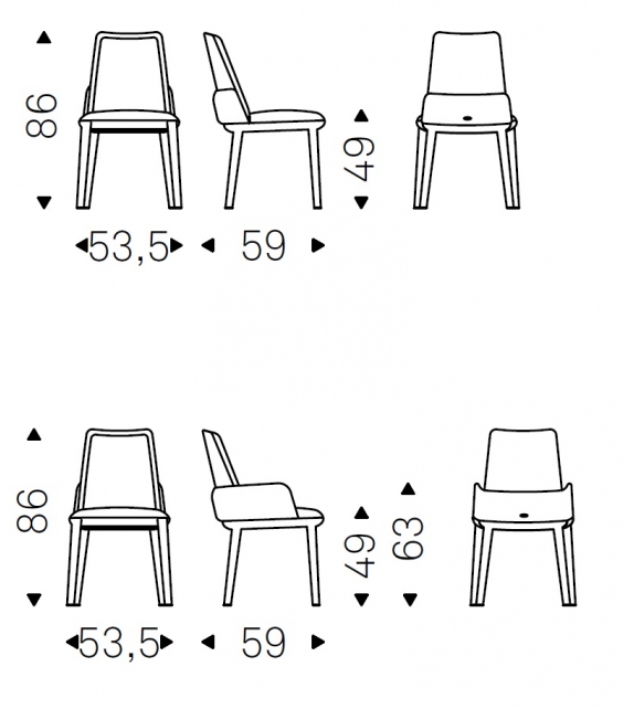 Belinda ML Cattelan Italia Chair